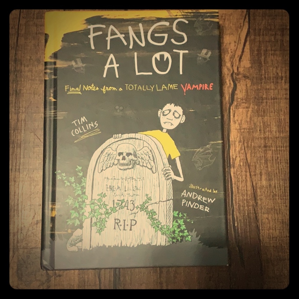 hard cover fangs a lot chapter book